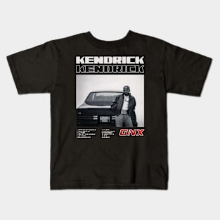 Kendrick Lamar GNX Album Cover Kids T-Shirt